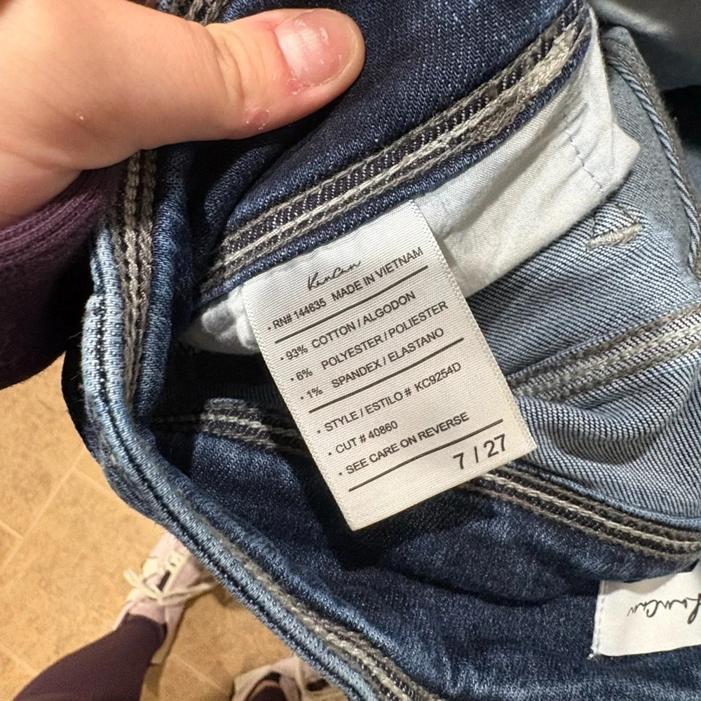 KanCan High Rise Indigo Jeans - Picture 7 of 7